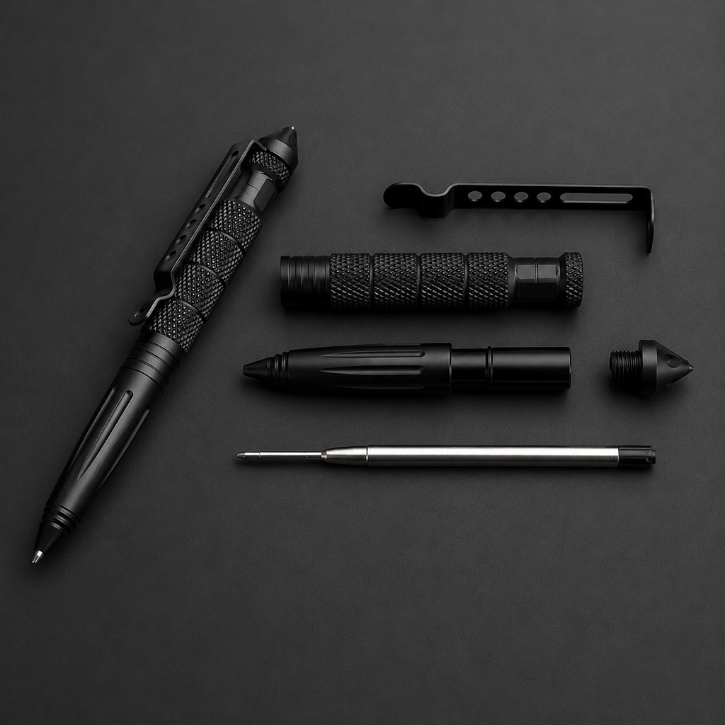 Null Pen — Tactical Aluminum EDC Pen with Glass Breaker
