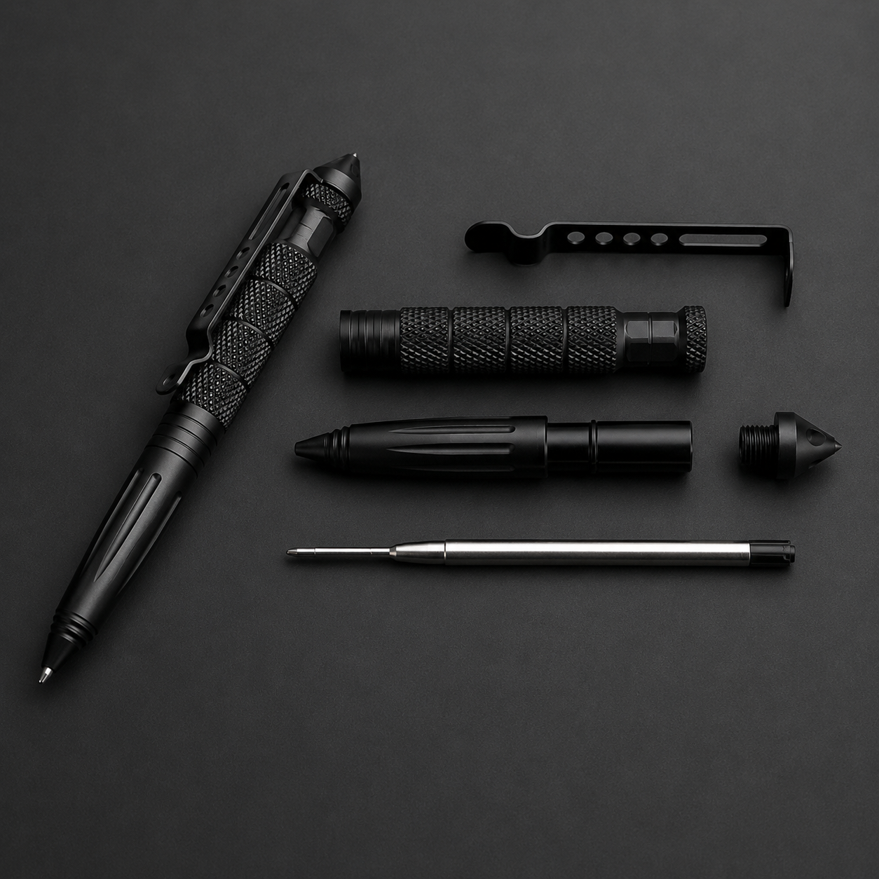 Null Pen — Tactical Aluminum EDC Pen with Glass Breaker