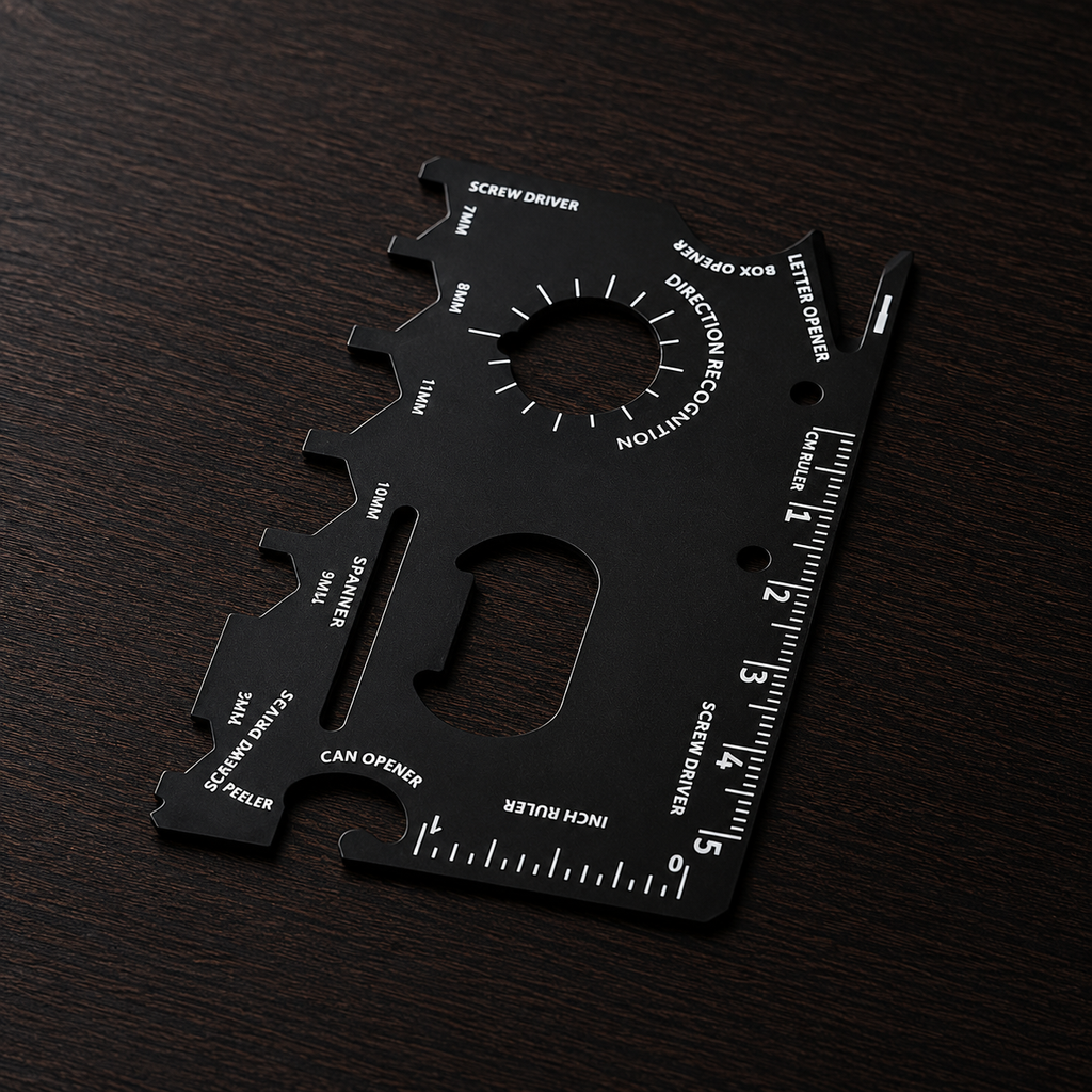 Null Card — 46-in-1 Credit Card Multi-Tool